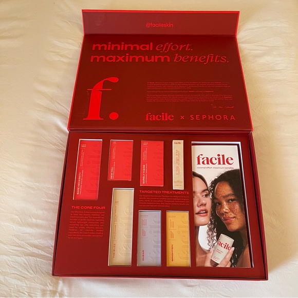 Brand New- Facile x Sephora Skincare Set ❤️✨ - Picture 8 of 13